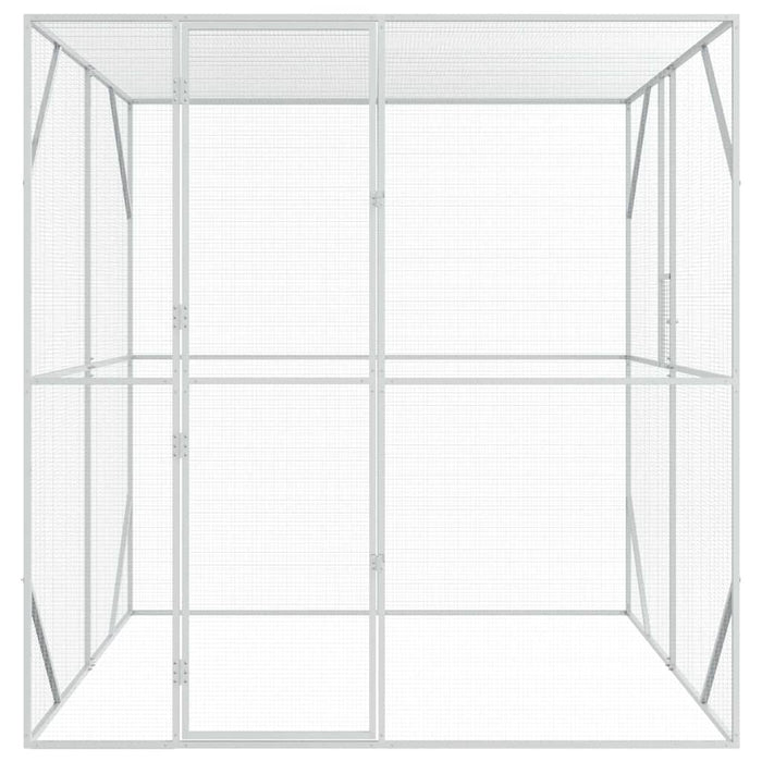 Cuib pentru păsări , antracit, 209x202x214 cm, din oțel - WALTI WALTI