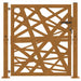 Poartă de grădină 100x100 cm, oțel rezistent la intemperii, design luminos - WALTI WALTI