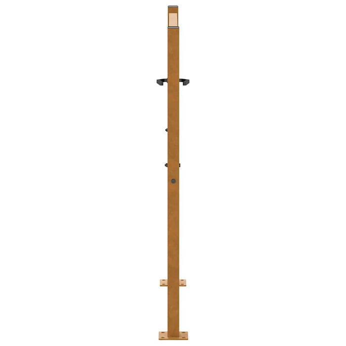 Poartă de grădină 100x100 cm, oțel rezistent la intemperii, design luminos - WALTI WALTI