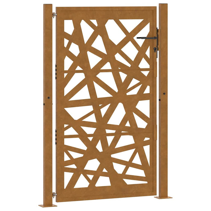Poartă de grădină 100x150 cm, oțel rezistent la intemperii, design luminos WALTI