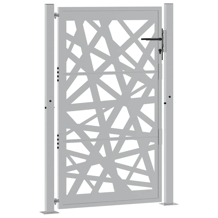 Poartă de grădină 100x150 cm, oțel rezistent la intemperii, design luminos WALTI