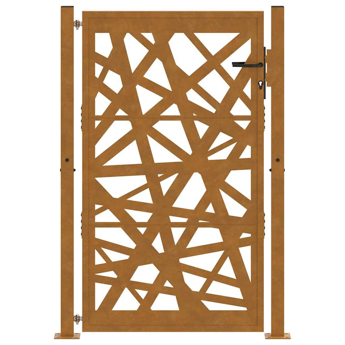 Poartă de grădină 100x150 cm, oțel rezistent la intemperii, design luminos WALTI