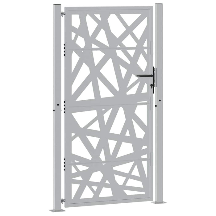 Poartă de grădină 100x175 cm, oțel rezistent la intemperii, design luminos - WALTI WALTI