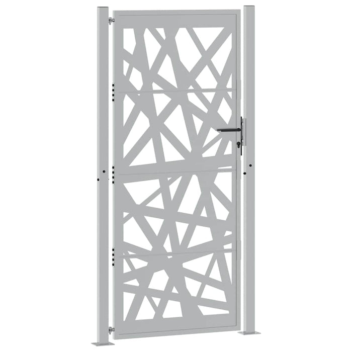 Poartă de grădină 100x200 cm, oțel rezistent la intemperii, design ușor WALTI