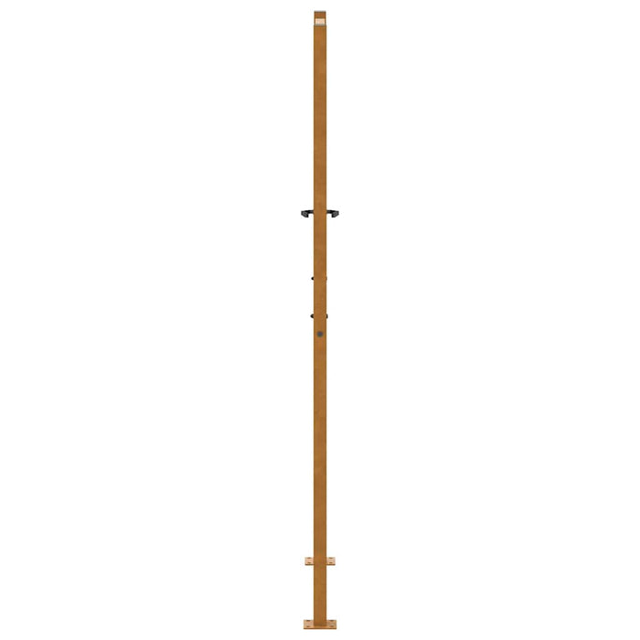 Poartă de grădină 100x175 cm, oțel rezistent la intemperii, model ondulat - WALTI WALTI