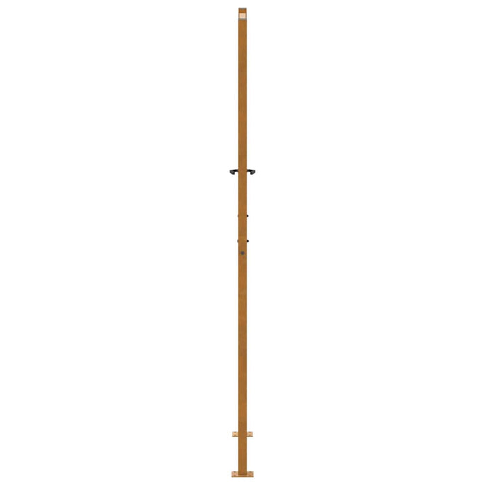 Poartă de grădină 100x200 cm, oțel rezistent la intemperii, model ondulat WALTI