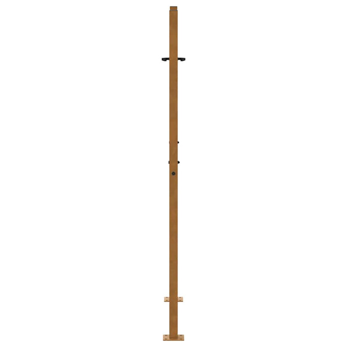 Poartă de grădină 100x150 cm, oțel rezistent la intemperii, model cu urme WALTI