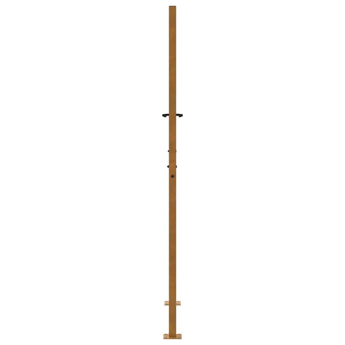 Poartă de grădină 100x175 cm, oțel rezistent la intemperii, model cu urme WALTI