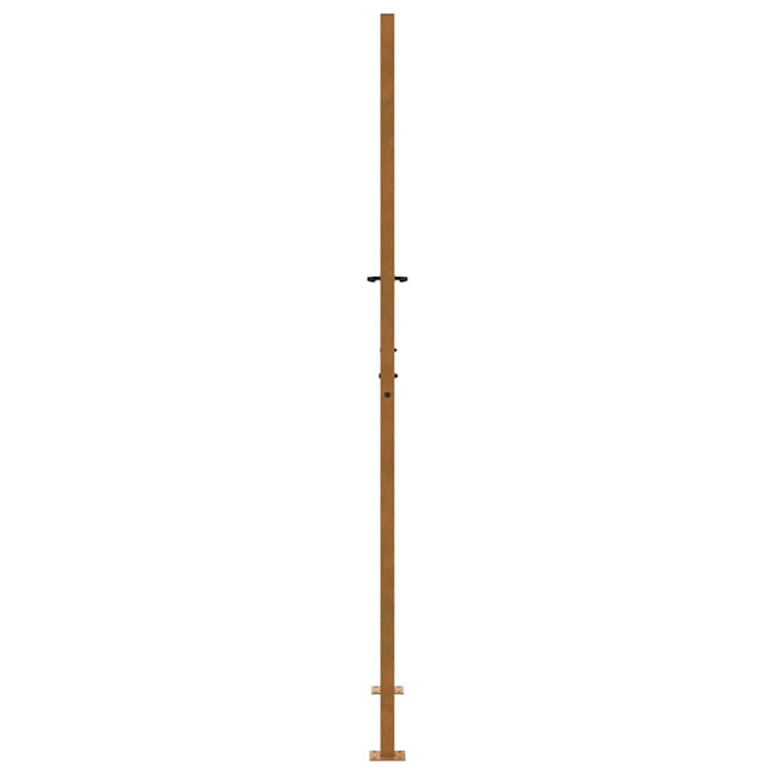 Poartă de grădină 100x200 cm, oțel rezistent la intemperii, model cu urme WALTI