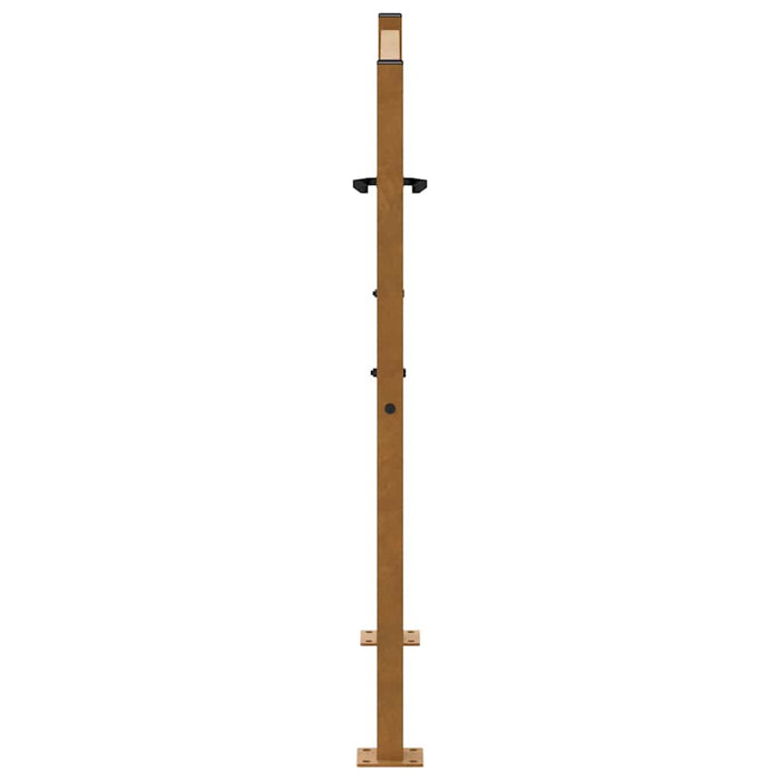 Poartă de grădină 100x100 cm, oțel rezistent la intemperii, model cruce WALTI