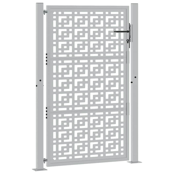 Poartă de grădină 100x150 cm, oțel rezistent la intemperii, model cruce WALTI