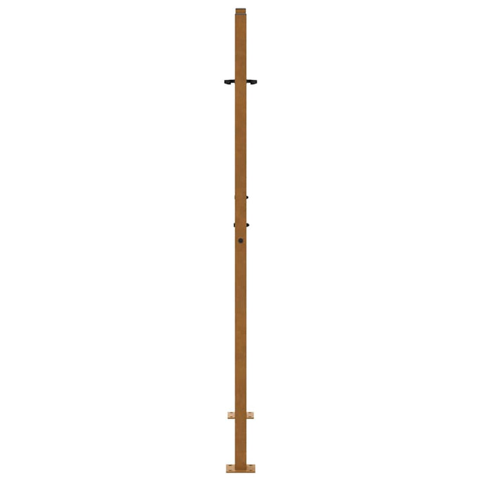 Poartă de grădină 100x150 cm, oțel rezistent la intemperii, model cruce WALTI