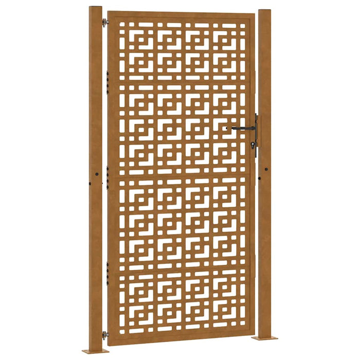 Poartă de grădină 100x200 cm, oțel rezistent la intemperii, model cruce WALTI