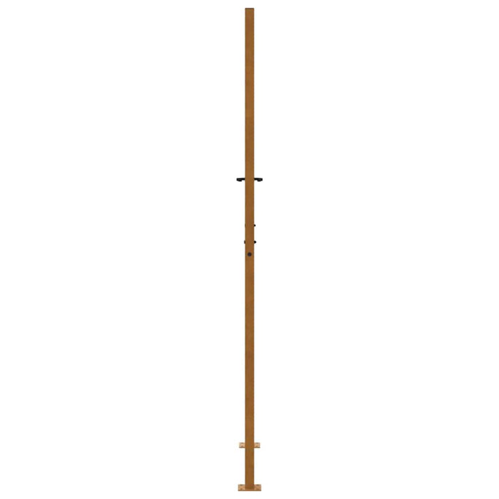 Poartă de grădină 100x200 cm, oțel rezistent la intemperii, model cruce WALTI