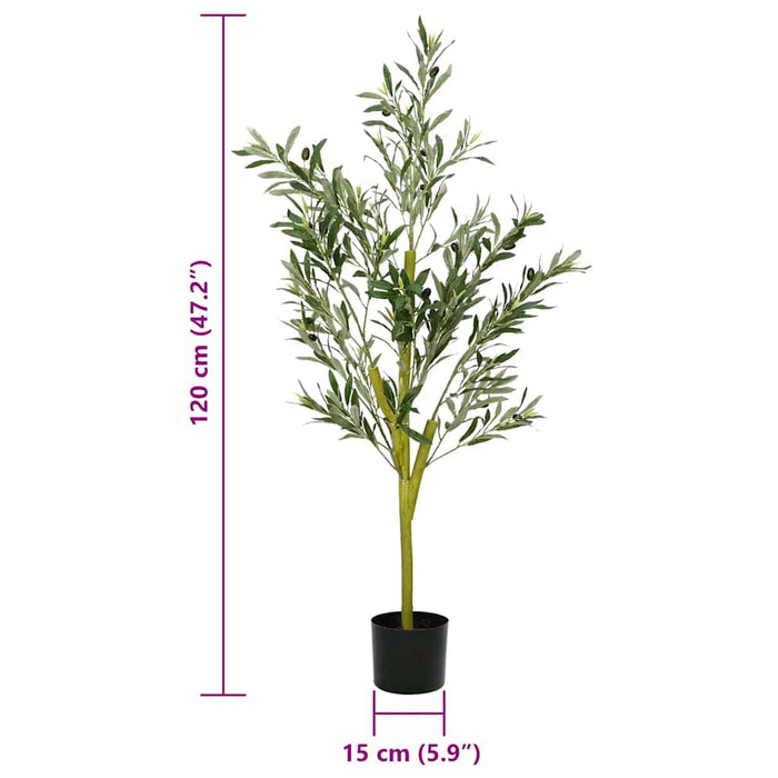 Măslin artificial 450 de frunze 120 cm verde - WALTI WALTI