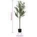 Măslin artificial 450 de frunze 120 cm verde - WALTI WALTI