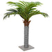 Palmier artificial 6 frunze 100 cm verde - WALTI WALTI