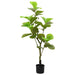 Ficus artificial 30 de frunze 125 cm verde - WALTI WALTI