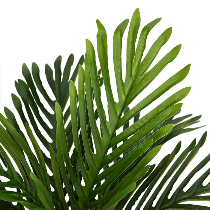 Plantă artificială de palmier 9 frunze 70 cm verde - WALTI WALTI