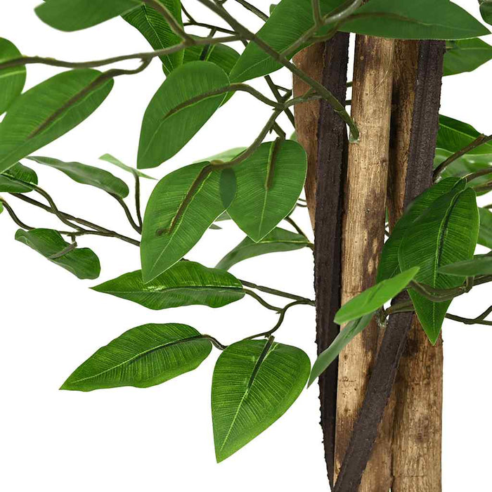 Plantă Ficus artificială 788 frunze 120 cm verde - WALTI WALTI