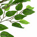Plantă Ficus artificială 1260 frunze 200 cm verde - WALTI WALTI