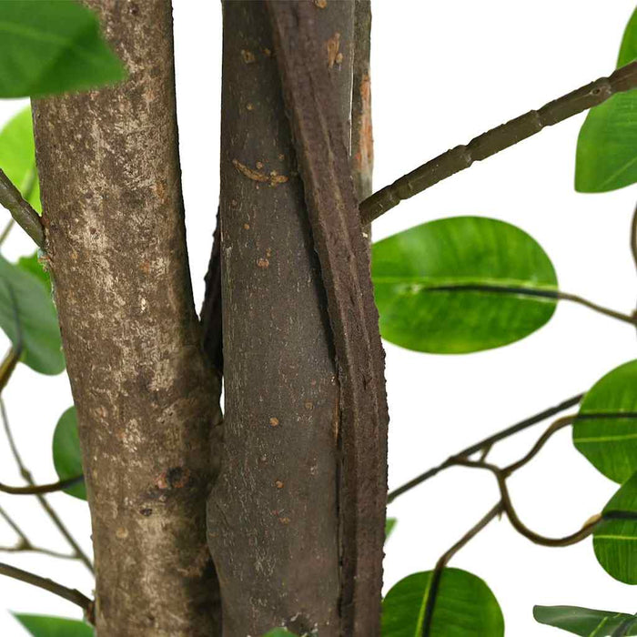 Plantă Ficus artificială 1260 frunze 200 cm verde - WALTI WALTI