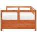 Pat de zi cu saltea, maro ceruit, 90x200 cm, lemn masiv pin - WALTI WALTI