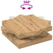 Măsuță cafea rotativă 360 grade, stejar artizanal 90x90x34,5 cm - WALTI WALTI