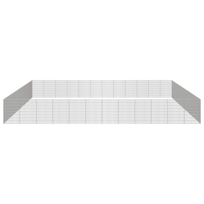 Adăpost pentru animale cu 48 panouri, 54x80 cm, fier galvanizat WALTI