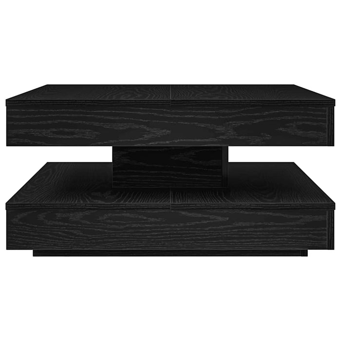 Măsuță cafea rotativă 360 grade, negru 70x70x34,5 cm - WALTI WALTI