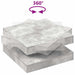 Măsuță cafea rotativă 360 grade, gri beton 70x70x34,5 cm - WALTI WALTI