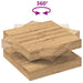 Măsuță cafea rotativă 360 grade, stejar artizanal 70x70x34,5 cm - WALTI WALTI