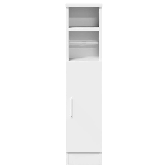 Dulap de baie cu suport role, alb, 20,5x22x90 cm - WALTI WALTI
