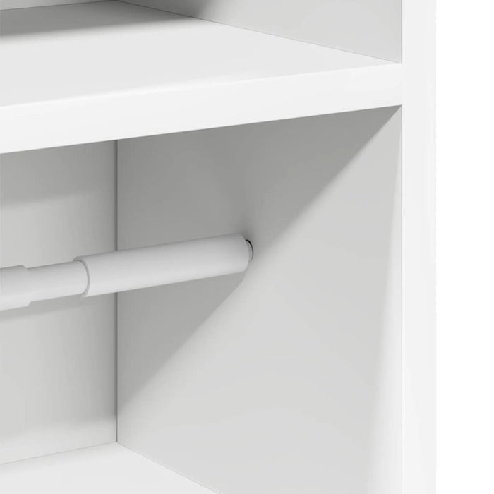 Dulap de baie cu suport role, alb, 20,5x22x90 cm - WALTI WALTI