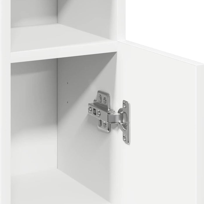 Dulap de baie cu suport role, alb, 20,5x22x90 cm - WALTI WALTI