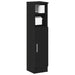 Dulap de baie cu suport role, negru, 20,5x22x90 cm - WALTI WALTI