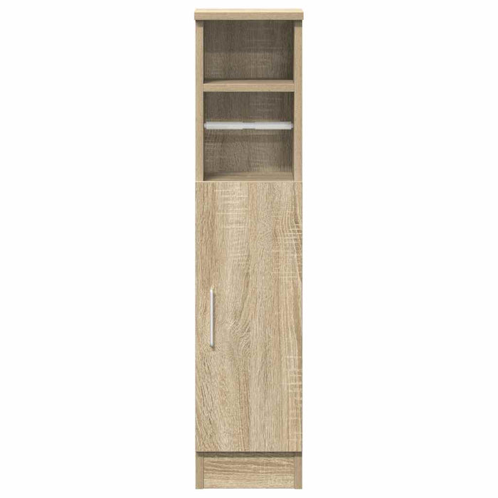 Dulap de baie cu suport role, stejar sonoma, 20,5x22x90 cm WALTI