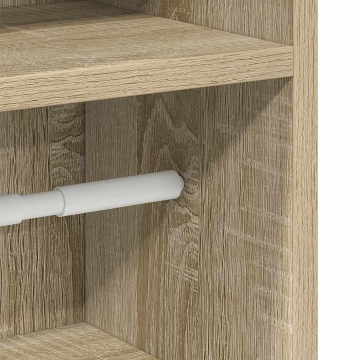 Dulap de baie cu suport role, stejar sonoma, 20,5x22x90 cm WALTI