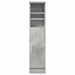 Dulap de baie cu suport role, gri beton, 20,5x22x90 cm - WALTI WALTI