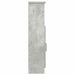 Dulap de baie cu suport role, gri beton, 20,5x22x90 cm - WALTI WALTI