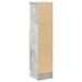 Dulap de baie cu suport role, gri beton, 20,5x22x90 cm - WALTI WALTI