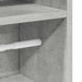 Dulap de baie cu suport role, gri beton, 20,5x22x90 cm - WALTI WALTI