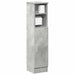 Dulap de baie cu suport role, gri beton, 20,5x22x90 cm - WALTI WALTI