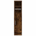 Dulap de baie cu suport role, stejar fumuriu, 20,5x22x90 cm - WALTI WALTI