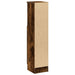Dulap de baie cu suport role, stejar fumuriu, 20,5x22x90 cm - WALTI WALTI