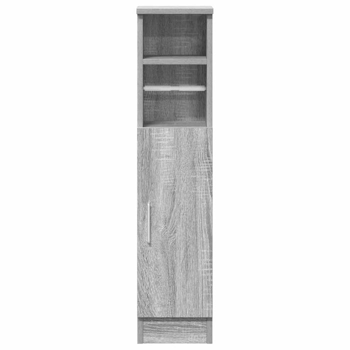 Dulap de baie cu suport role, sonoma gri, 20,5x22x90 cm - WALTI WALTI