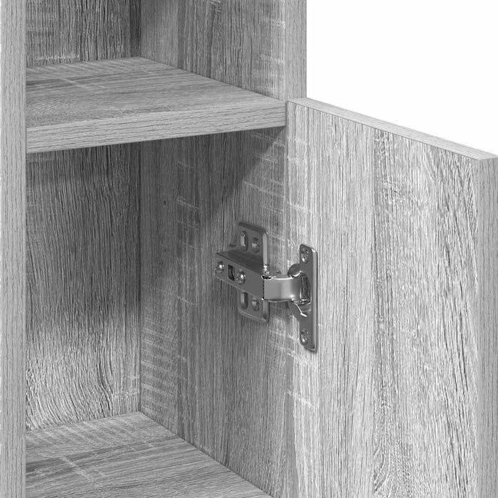 Dulap de baie cu suport role, sonoma gri, 20,5x22x90 cm - WALTI WALTI