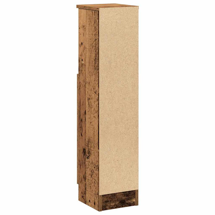 Dulap de baie cu suport role, lemn vechi, 20,5x22x90 cm - WALTI WALTI