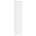 Dulap de baie cu suport role, alb, 20,5x20x90 cm - WALTI WALTI