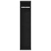 Dulap de baie cu suport pentru role, negru, 20,5x20x90 cm - WALTI WALTI